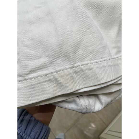 Free People Light Wash Strapless Denim Mini Dress Pockets 0 Country Girl READ - Picture 7 of 7